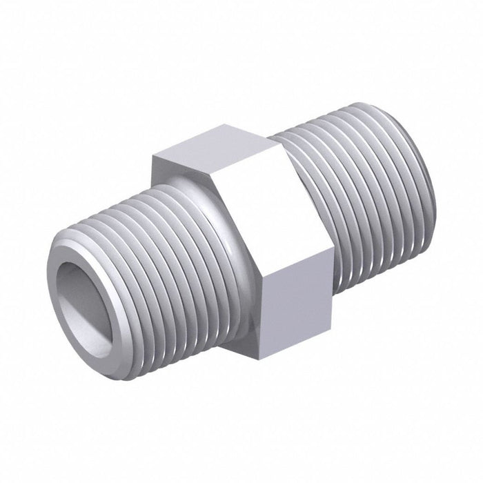 Pipe Nipple 1 L 7/16 in Dia White PK5