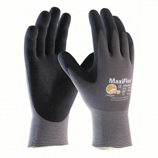 VF Coated GlvesBlk/Gy XS 395M70 PR