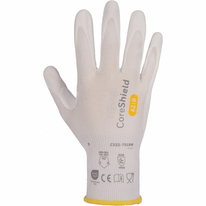 Cut Protection Gloves White 10 PR