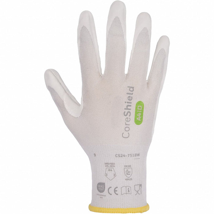 Cut Protection Gloves White 10 PR