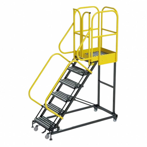 Safety-Cage Stairway Slope