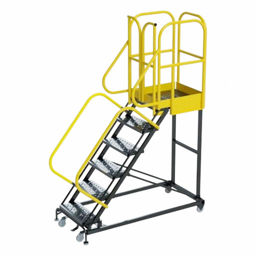 Safety-Cage Stairway Slope