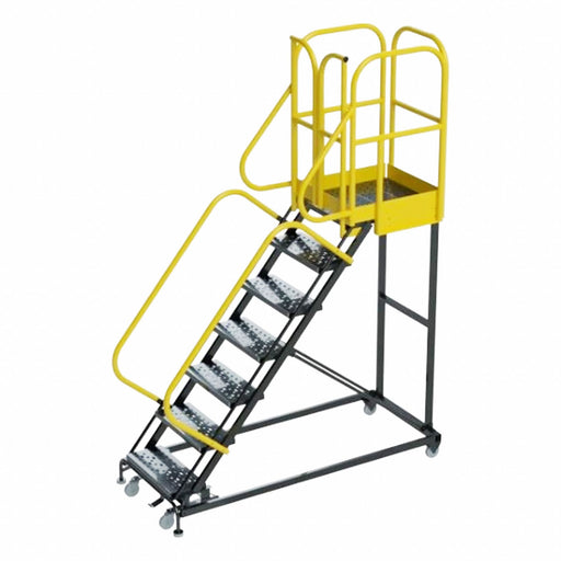 Safety-Cage Stairway Slope