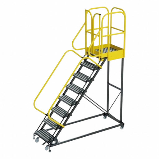 Safety-Cage Stairway Slope