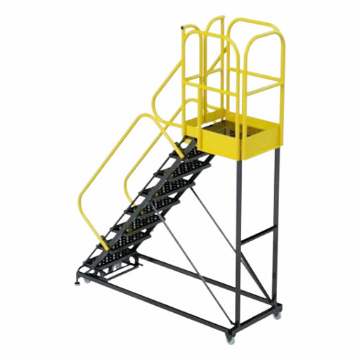 Safety-Cage Stairway Slope