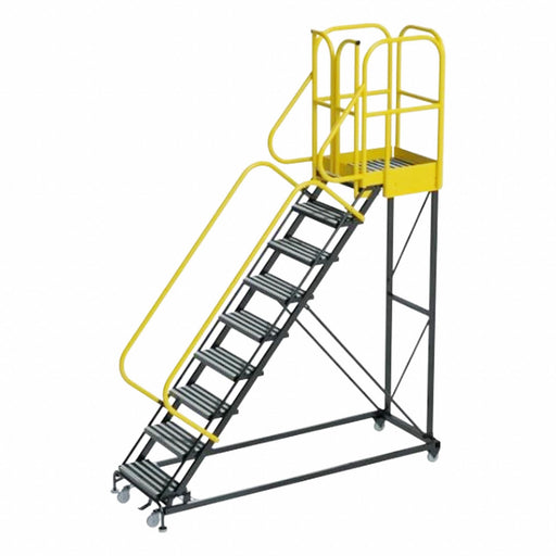 Safety-Cage Stairway Slope