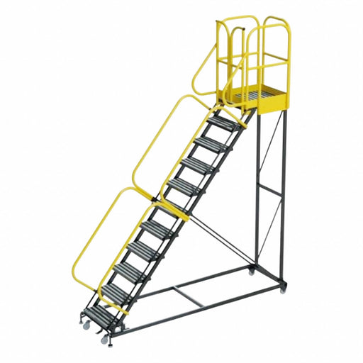 Safety-Cage Stairway Slope