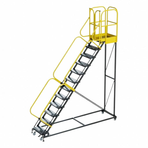 Safety-Cage Stairway Slope