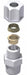 Compression Nuts 23/32 L White PK5