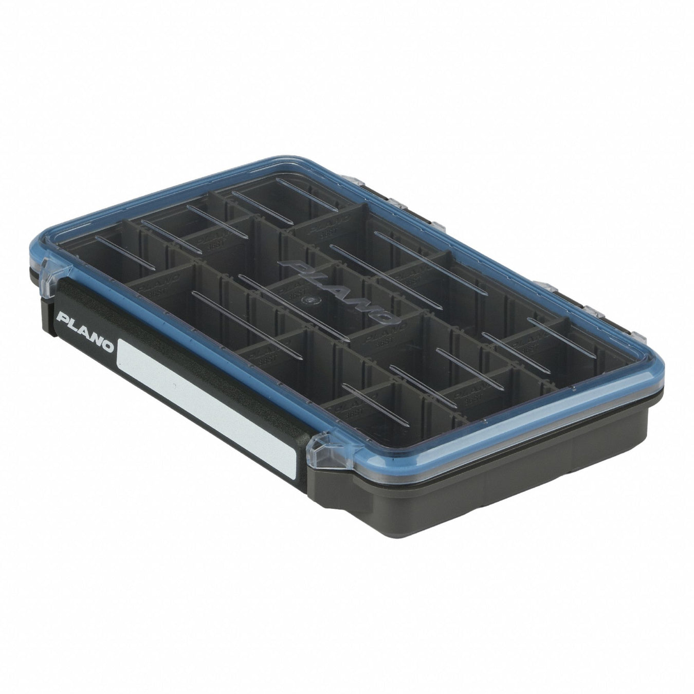 Compartment Box 7.25 in W Black/Clear