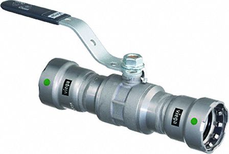 Manual 2-Way Ball Valve Press CS