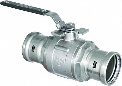 Manual 2-Way Ball Valve Press CS