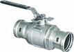 Manual 2-Way Ball Valve Press CS
