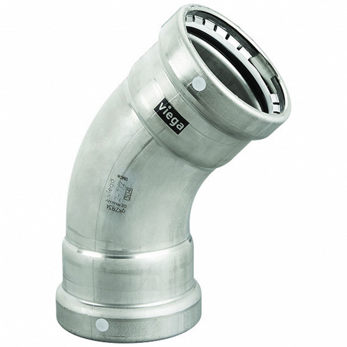 Elbow SS Press-fit 2 1/2  2 1/2 