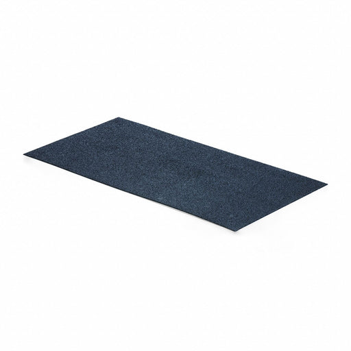 Traction Mat Rectangle Black 4 ft L