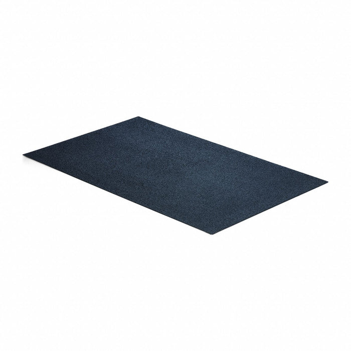 Traction Mat Rectangle Black 5 ft L