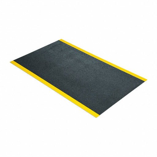 Traction Mat Rectangle Black 5 ft L