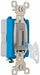 Wall Switch Gray 15A Back Side SnglPole