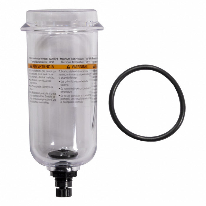 FRL Replacement Bowl Polycarbonate
