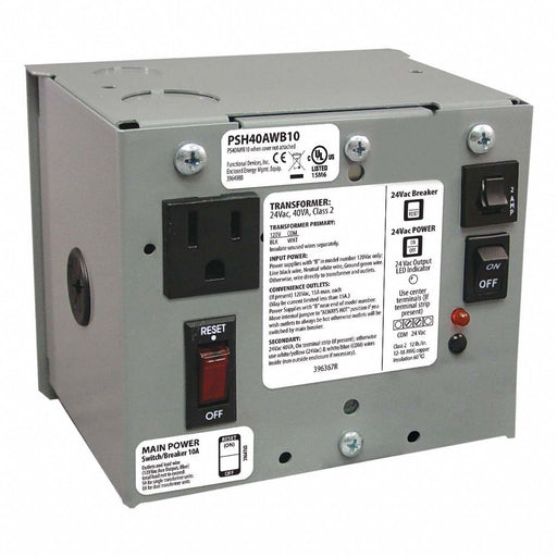 Enclosed Power Supply Single 40VA