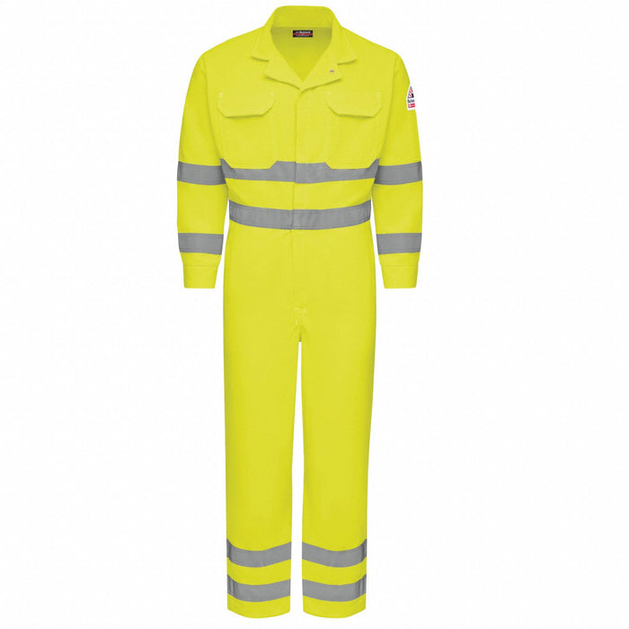 U FR HI-VIS Covrall-ANSI CL3-YE