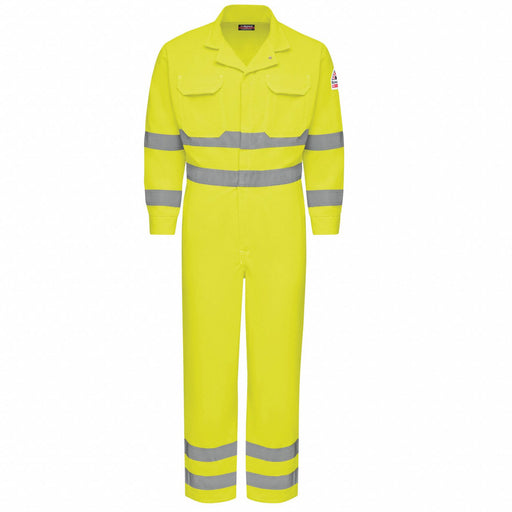 U FR HI-VIS Covrall-ANSI CL3-YE