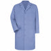 Lab Coat L Blue Cotton Poplin/Polyester