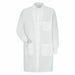 Lab Coat L White Cotton Poplin/Polyester