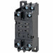Relay Socket Square 8 Pins 15 A