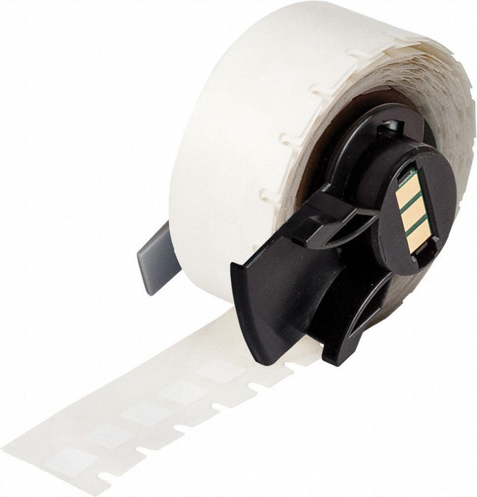 Pre-Cut Label Stock Roll White Gloss