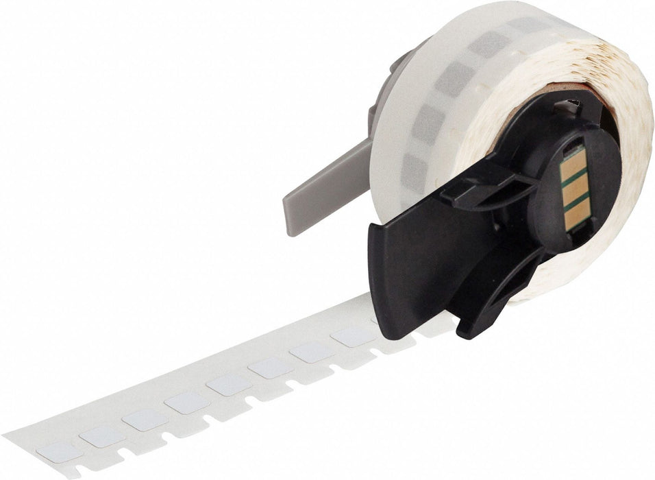 Pre-Cut Label Stock Roll White Gloss