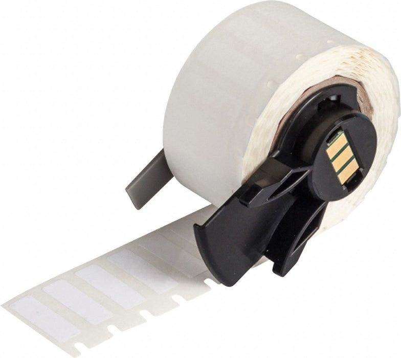Pre-Cut Label Stock Roll White Gloss