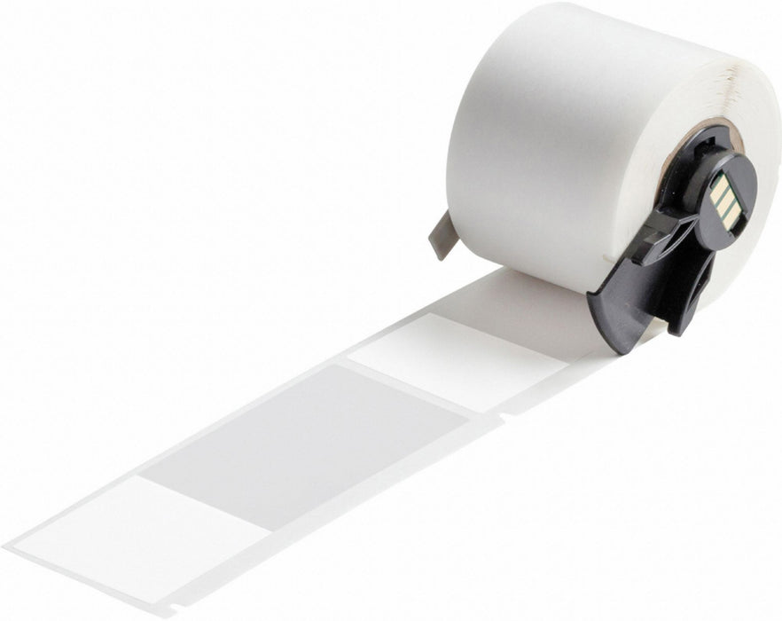 Label 1 1/2 in W Clear White