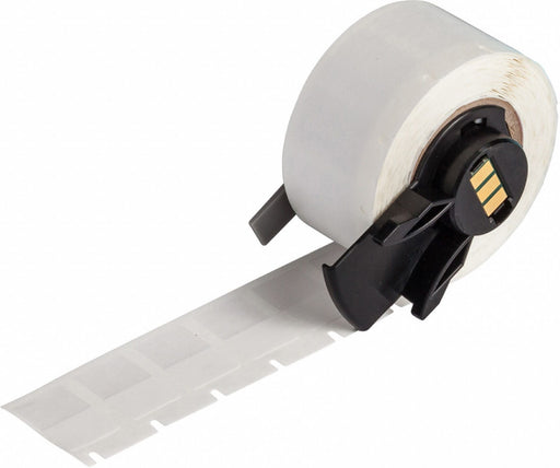 Wraparound Label White Vinyl 1/2 in W
