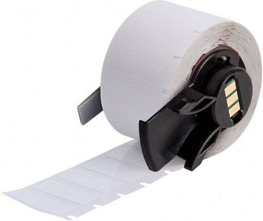 Pre-Cut Label Stock Roll White Gloss