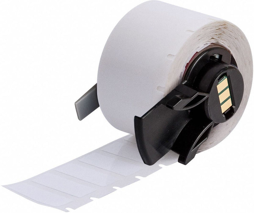 Pre-Cut Label Stock Roll White Gloss