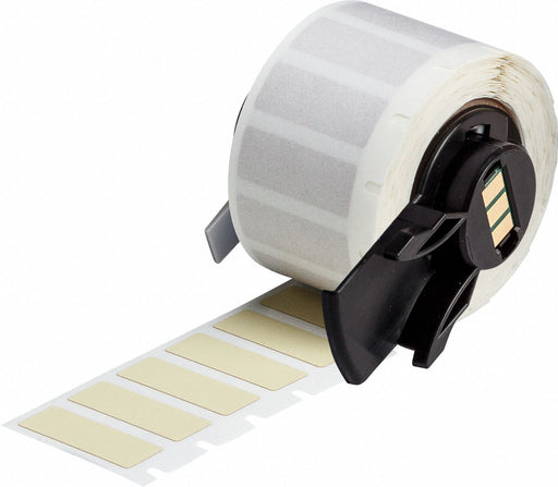 Pre-Cut Label Stock Roll Yellow Matte