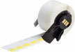 Label 1/2 in W Clear Yellow