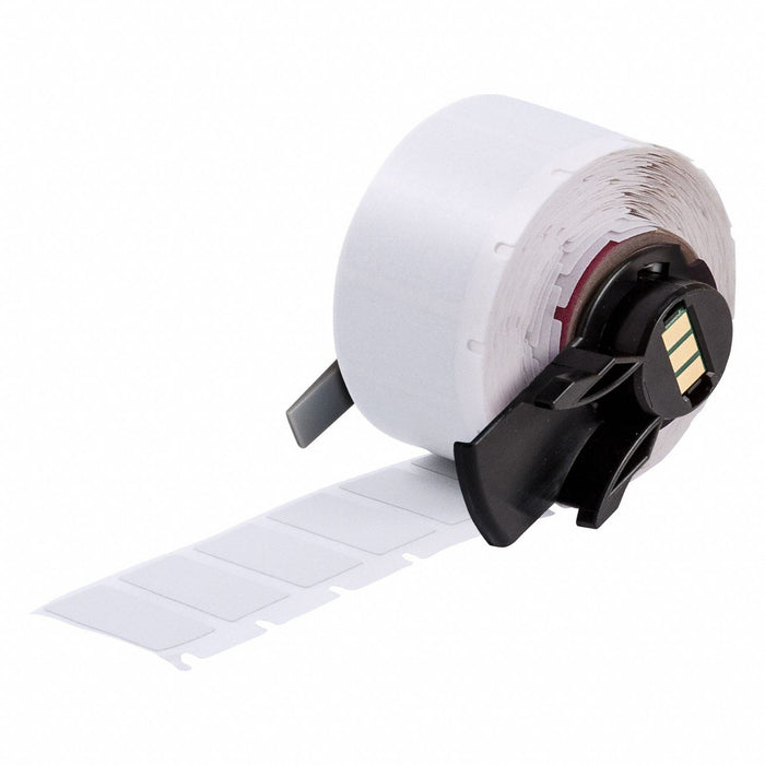 Pre-Cut Label Stock Roll Gray Matte