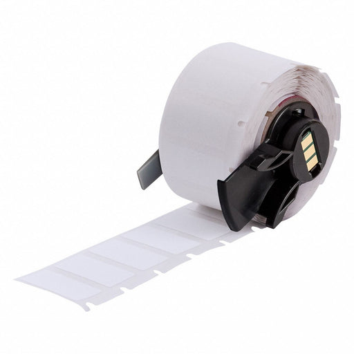 Pre-Cut Label Stock Roll White Matte
