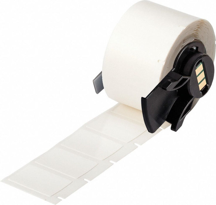 Wraparound Label White Vinyl 3/4 in W