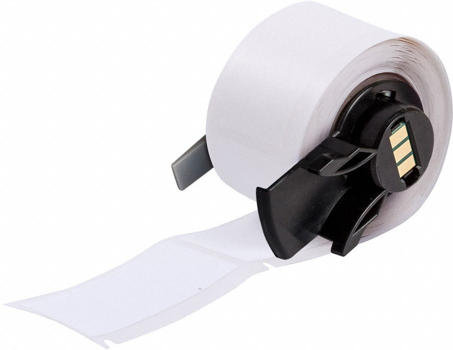 Pre-Cut Label Stock Roll White Matte