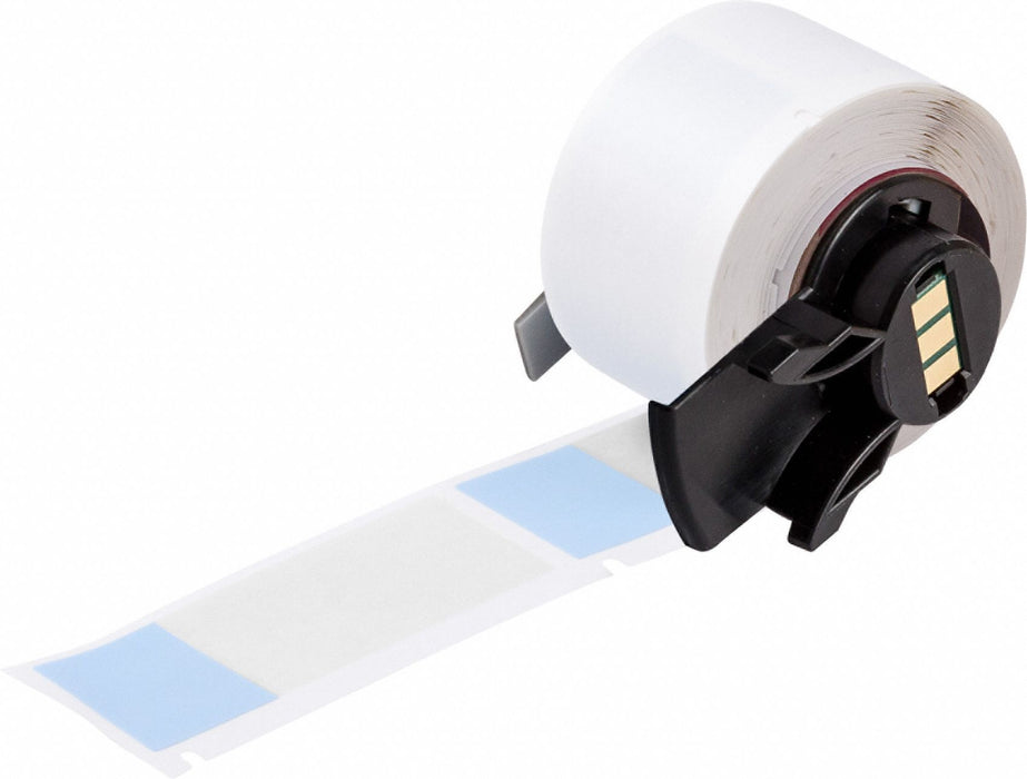 Wraparound Label Blue Vinyl 1 in W
