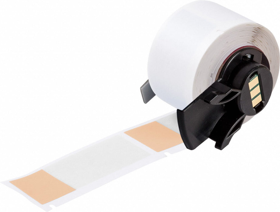Wraparound Label Orange Vinyl 1 in W