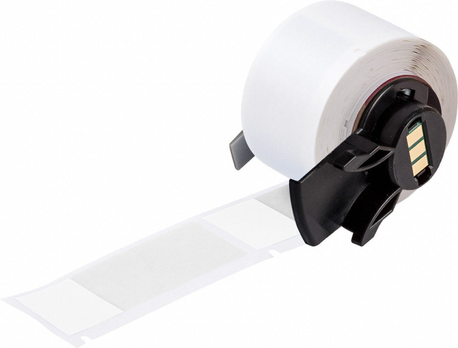 Wraparound Label White Vinyl 1 in W