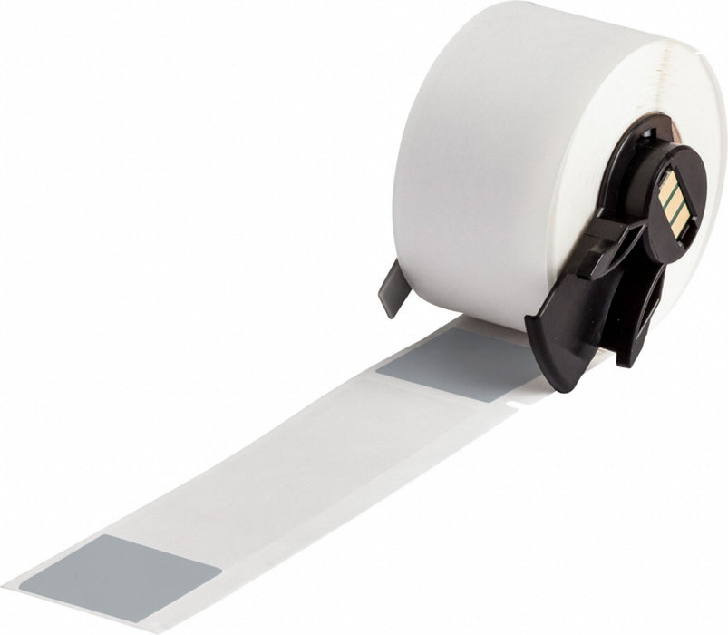 Wraparound Label Gray Vinyl 1 in W