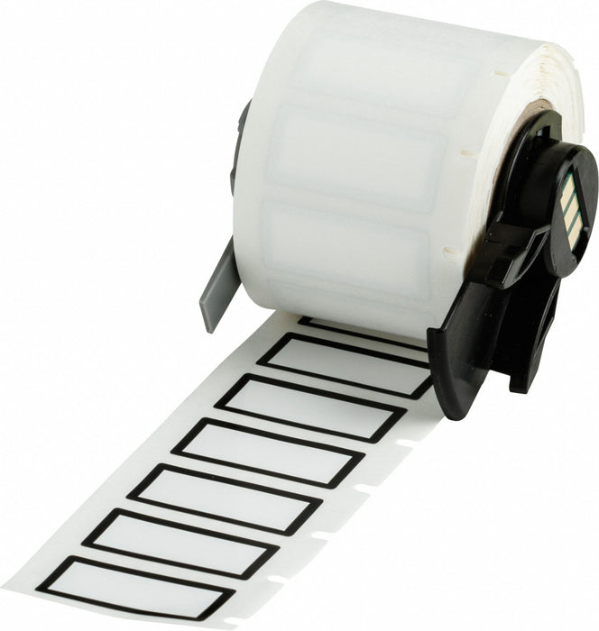 Label 1 1/8 in W White