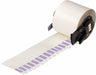 Label 1/4 in W Clear Purple