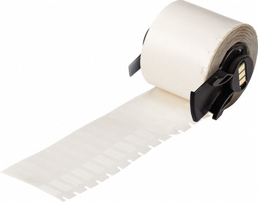 Wraparound Label White Vinyl 1/4 in W