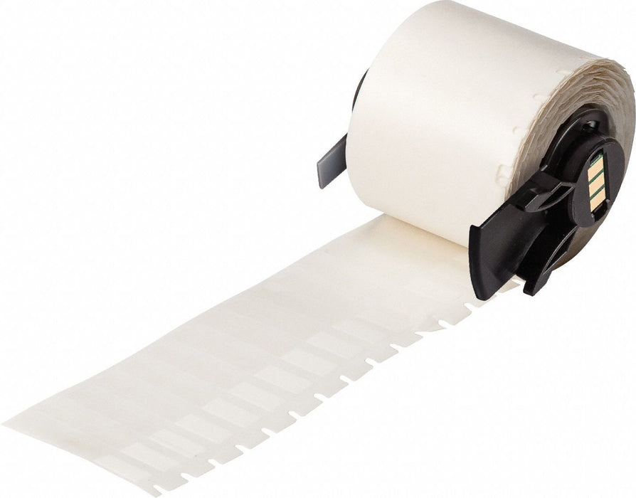 Wraparound Label White Vinyl 1/4 in W